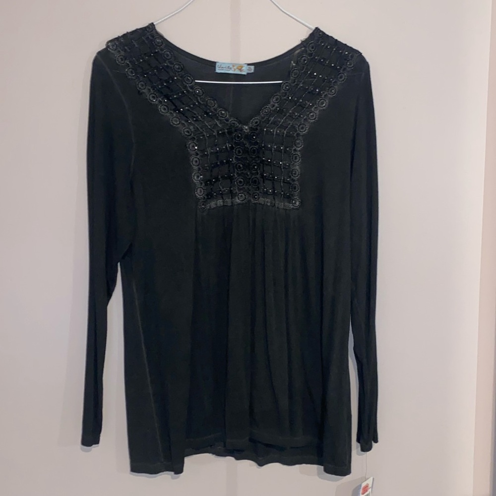 Long sleeve blouse